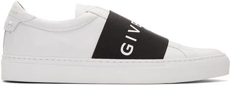 White & Black Elastic Urban Knots Sneakers by Givenchy on 